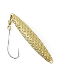 BLUEWING Hammered Diamond Jig 3-16oz Fishing Jig Saltwater Fishing Lures Deep Sea Sinking Fishing Baits with Stainless Steel Hook, Gold/Chrome
