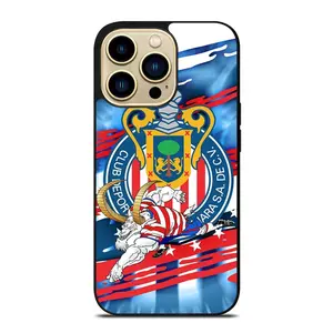 (iPhone 16 Promax) CHIVAS DE GUADALAJARA LOGO Phone Case For iphone 16 Promax, 15, 14, 13, 12, 11, XS MAX, Football Lovers Phone case, Gift for him, Gift For Fan