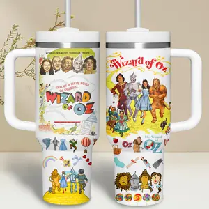 The Wizard of Oz Movie Tumbler 40Oz with Handle/ 20Oz no Handle, Insulated Cup