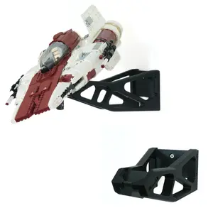 Wall Mount for Lego Star Wars UCS A-Wing (75275) – Secure & Angled Display Bracket for Collectors, Easy Installation