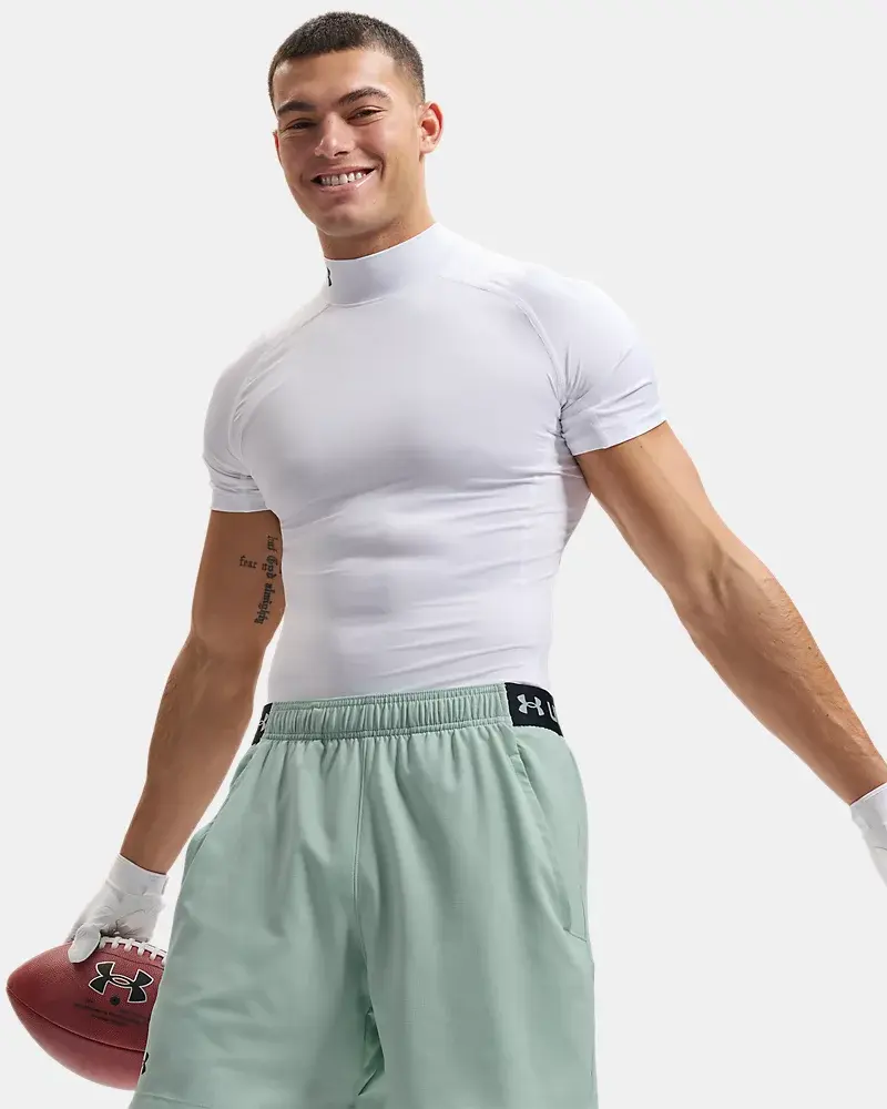 Under Armour HeatGear® Compression Men's Mock Short Sleeve