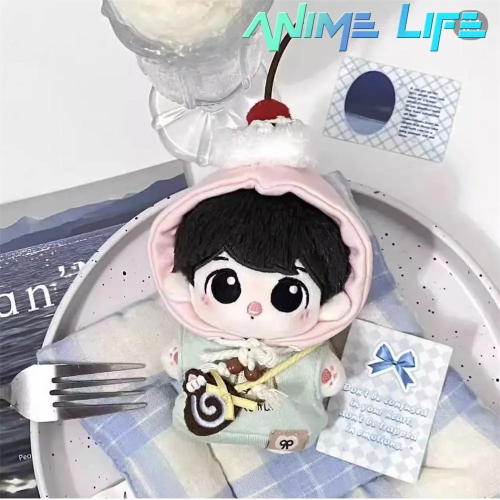 Plushie Kpop Star Jungkook JK Handsome Cool Boy Plush 10cm Doll Toy Body Stuffed Headwear Hat Cosplay Original Gift