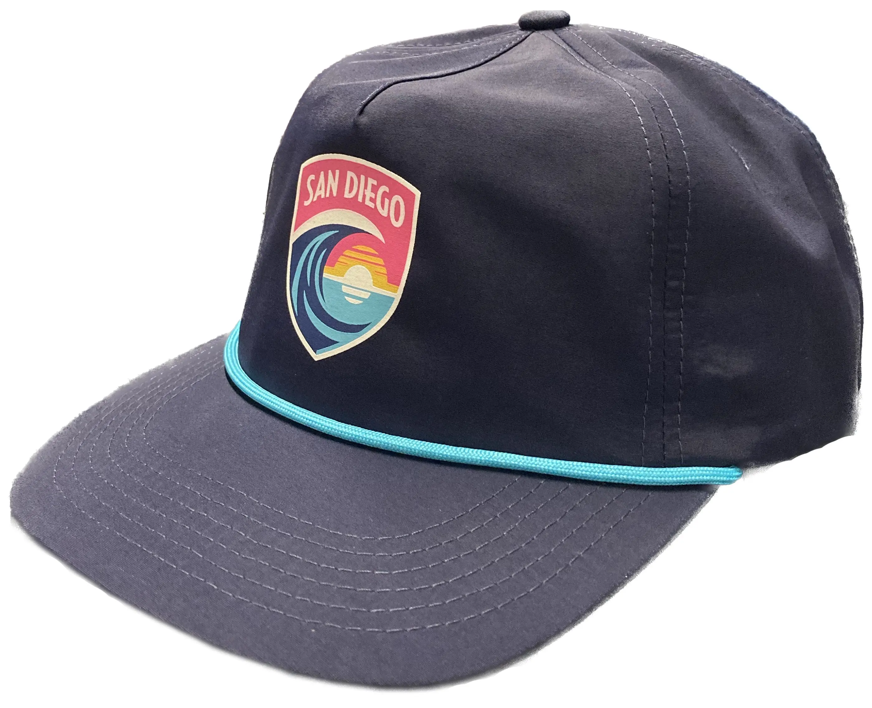 San Diego Wave FC Nylon Surf Hat