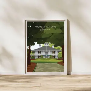 Augusta National, Clubhouse, Georgia - Signature Designs Decor Decoration