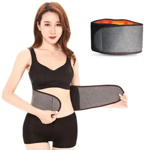 Self Heating Lower Back Brace for Men Women Magnetic Therapy Lumbar Support Belt for Sciatica Herniated Disc Scoliosis Waist Chest Pain Relief Heated Back Support Belt Adjustable Waist Heating Brace