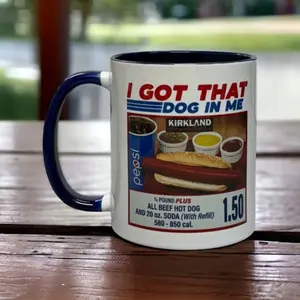 I Got That Hot Dog In Me Funny  Coffee Mug ,Funny Gifts, Meme mug, Funny mug, Hot Dog mug