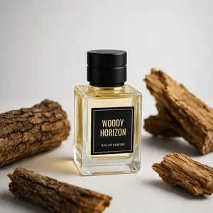 Woody Horizon by Serenity – Unisex Luxury Eau de Parfum – Lemon, Mandarin, Jasmine, Rose, Patchouli, Oud & Cedarwood – Fresh Floral Woody Scent – Nature-Inspired Long-Lasting Perfume