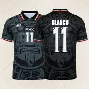 1998 Home Nostalgia Soccer Jersey #15 Hernandez #11  Blanco Classic Breathable Quick Dry Soccer Jersey