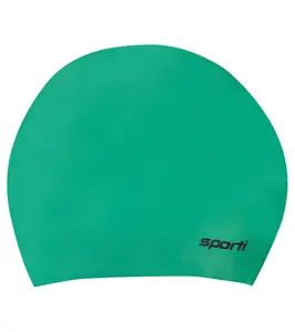 Sporti Long Hair Silicone Swim Cap