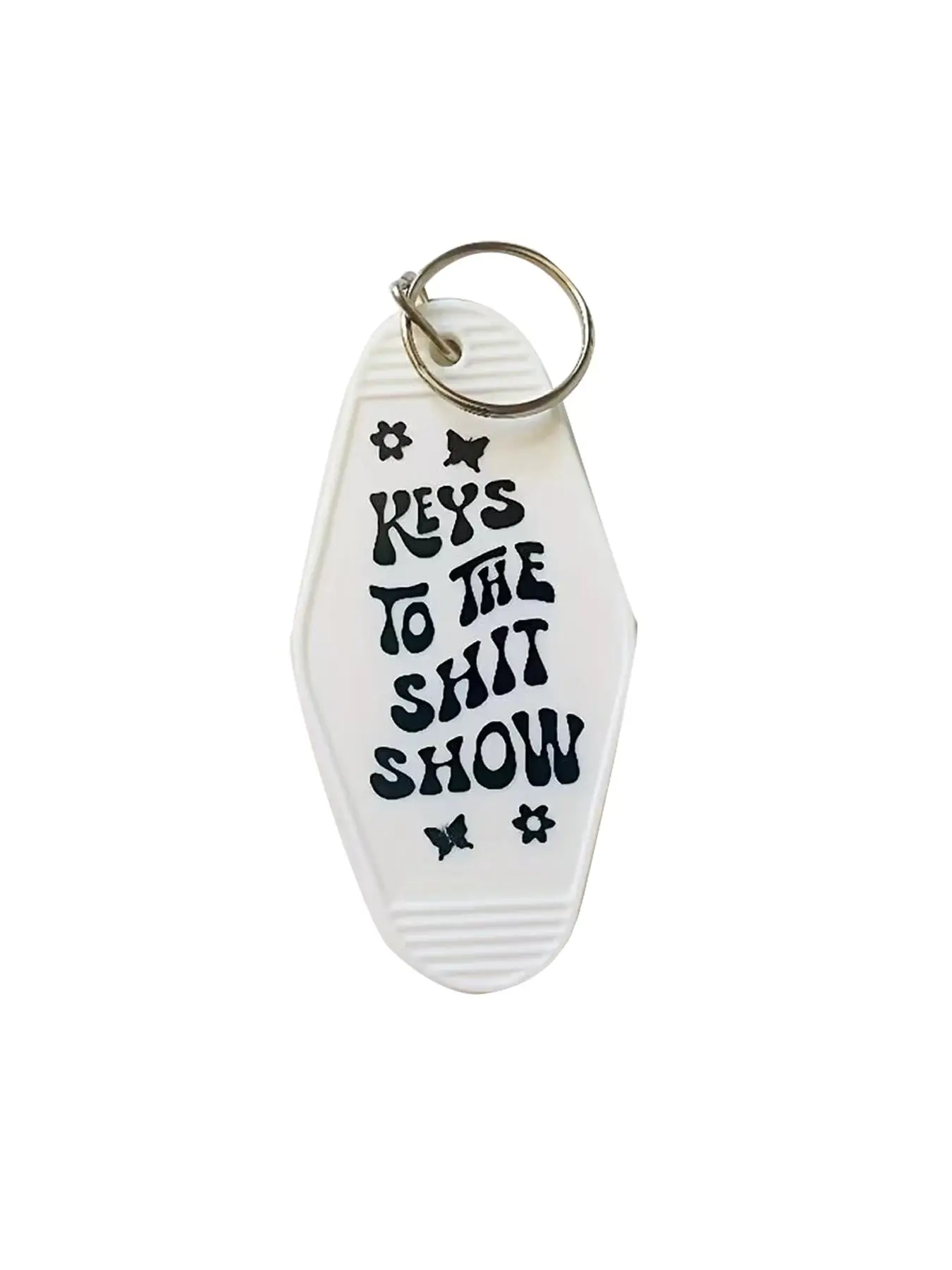 Letter Pattern Car Keychains for Men, Fashionable Unique Keychain for Women, Car Accessories, Keychain for Bags