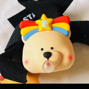 Bearista soft squishy toy  anxiety relief  Blowing Bubbles