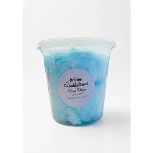 HubbaFluff Blue Raspberry Cotton Candy