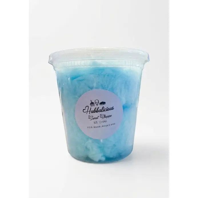 HubbaFluff Blue Raspberry Cotton Candy