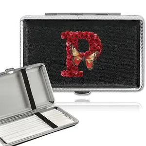 PU Cigarette Case Organizer, Cigar Box Storage, Travel Cigarette Case, Cigar Protective Cover, Portable and Durable, Fashion Container