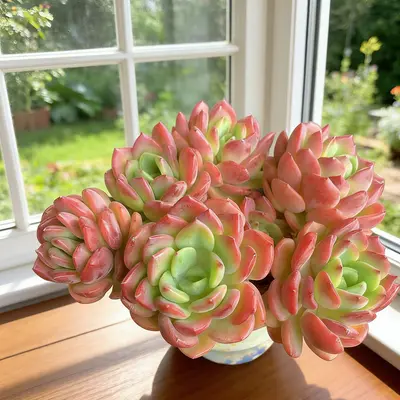 echeveria party dress Party dress (Echeveria 'Party Dress')