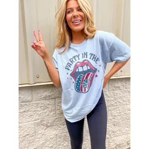 Party In The USA Graphic Top