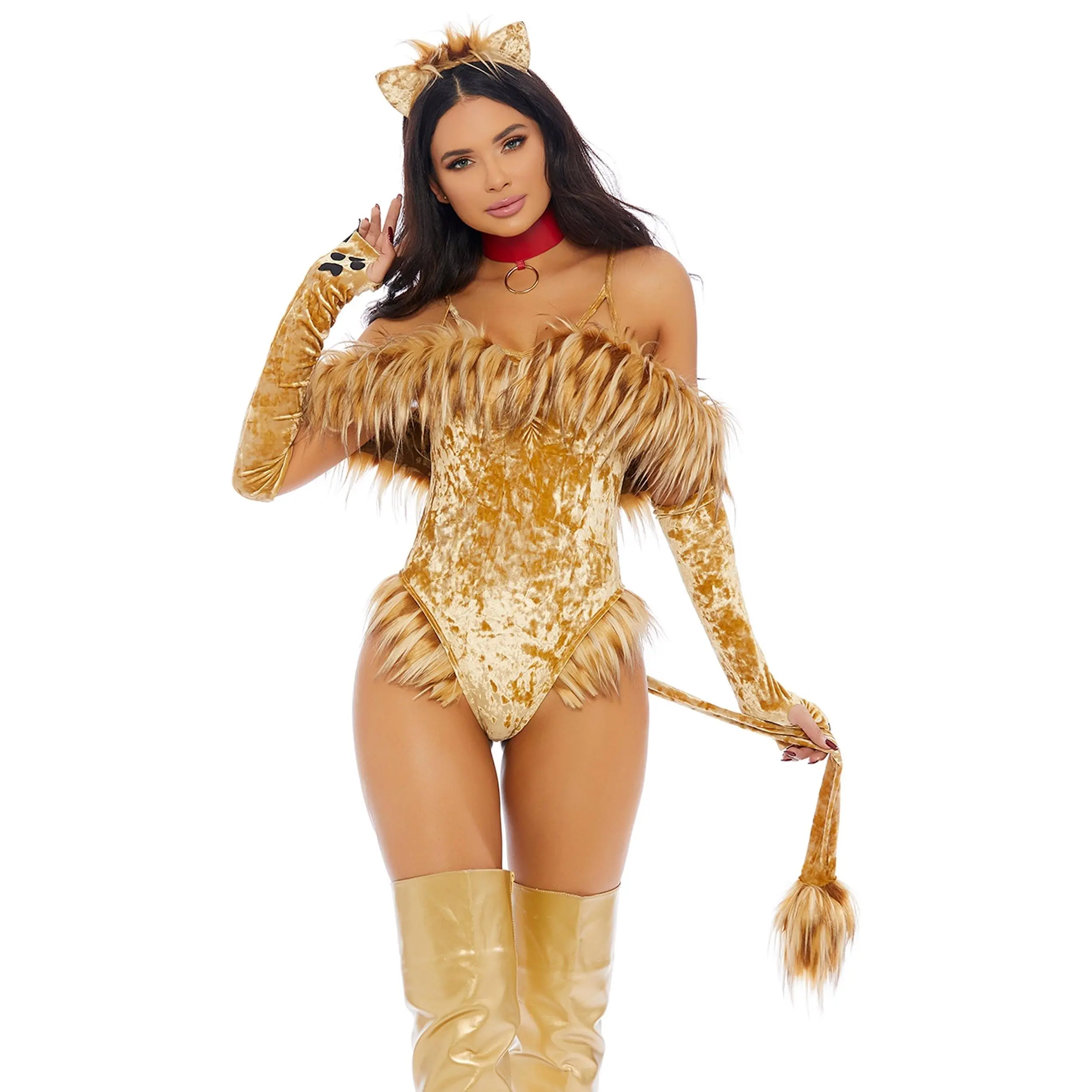 A Scaredy Lion Movie Character Costume