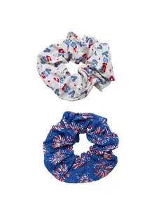 Fourth Of July Scrunchies - Match Your Pet - Cotton - Oversized