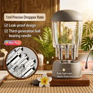 BaliAga Scalp & Hair Oil Applicator, Head Massager Scalp, Root Comb Applicator Bottle for Haircare - For precise, even and mess-free oiling