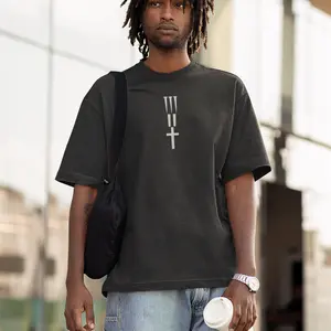 3 • 2 • 1 — Nails, Choice, Cross | Garment-Dyed Faith Tee