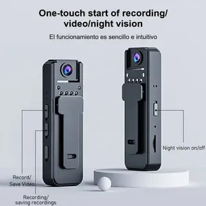 A8 HD 1080P Mini Camera Portable Digital Security Video Recorder with Infrared Night Vision Long Battery Life Police Cam