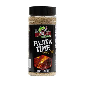 FAJITA TIME Seasoning - Sr. Michelado - Bottle Spice powder seasoning
