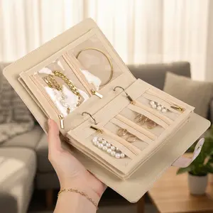 Jewelry Storage Organizer Set, Necklace Earring Ring Holder, Elegant Jewelry Display Case, Perfect Gift for Women & Girls, Jewelry Storage Box