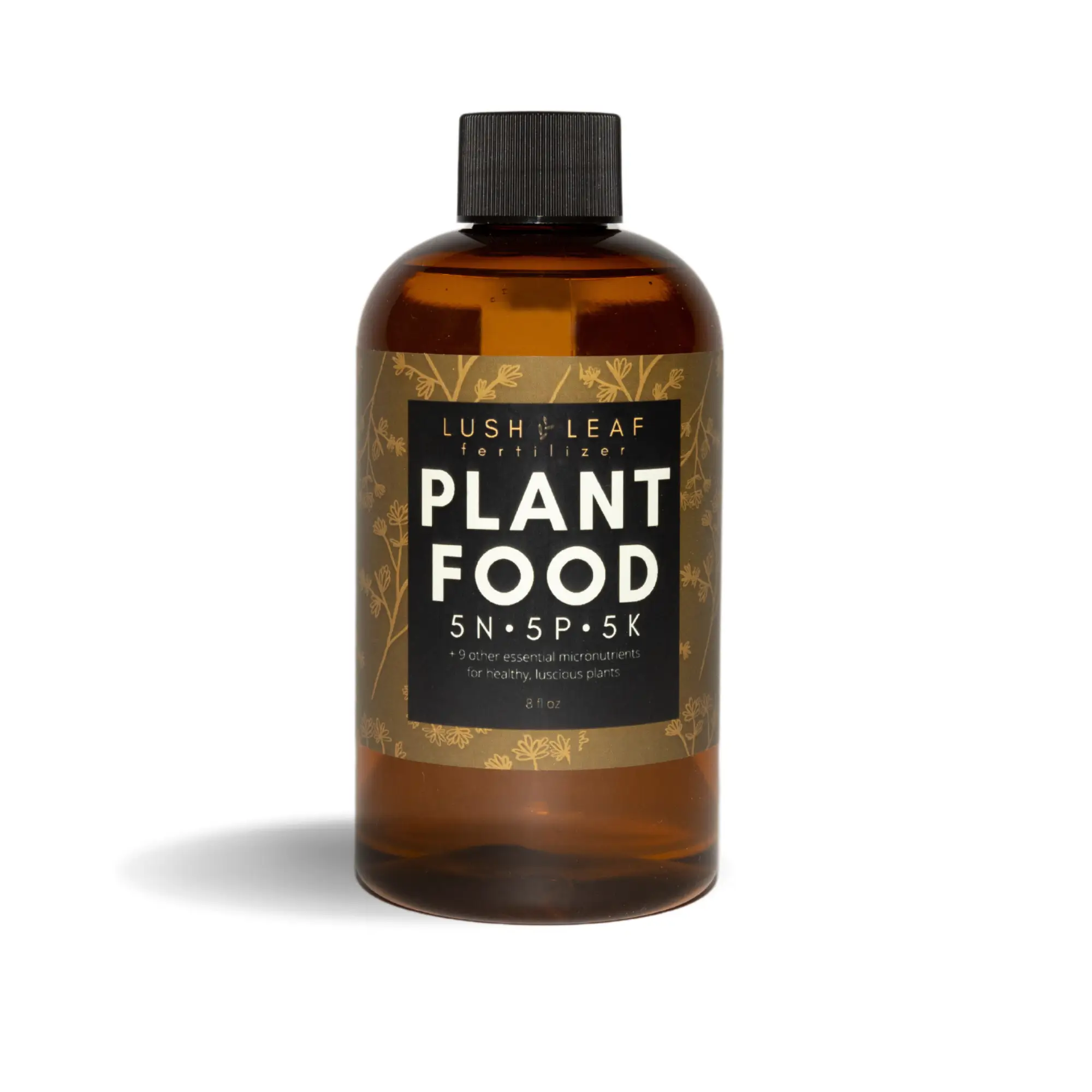 Lush Leaf Indoor Plant Food Houseplant Food Liquid Concentrate Fertilizer for Houseplants - 8 fl oz