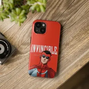 Invincible Mark Omniman Cartoon Series Tough Phone Case - Perfect Fan Gift Protective Lining