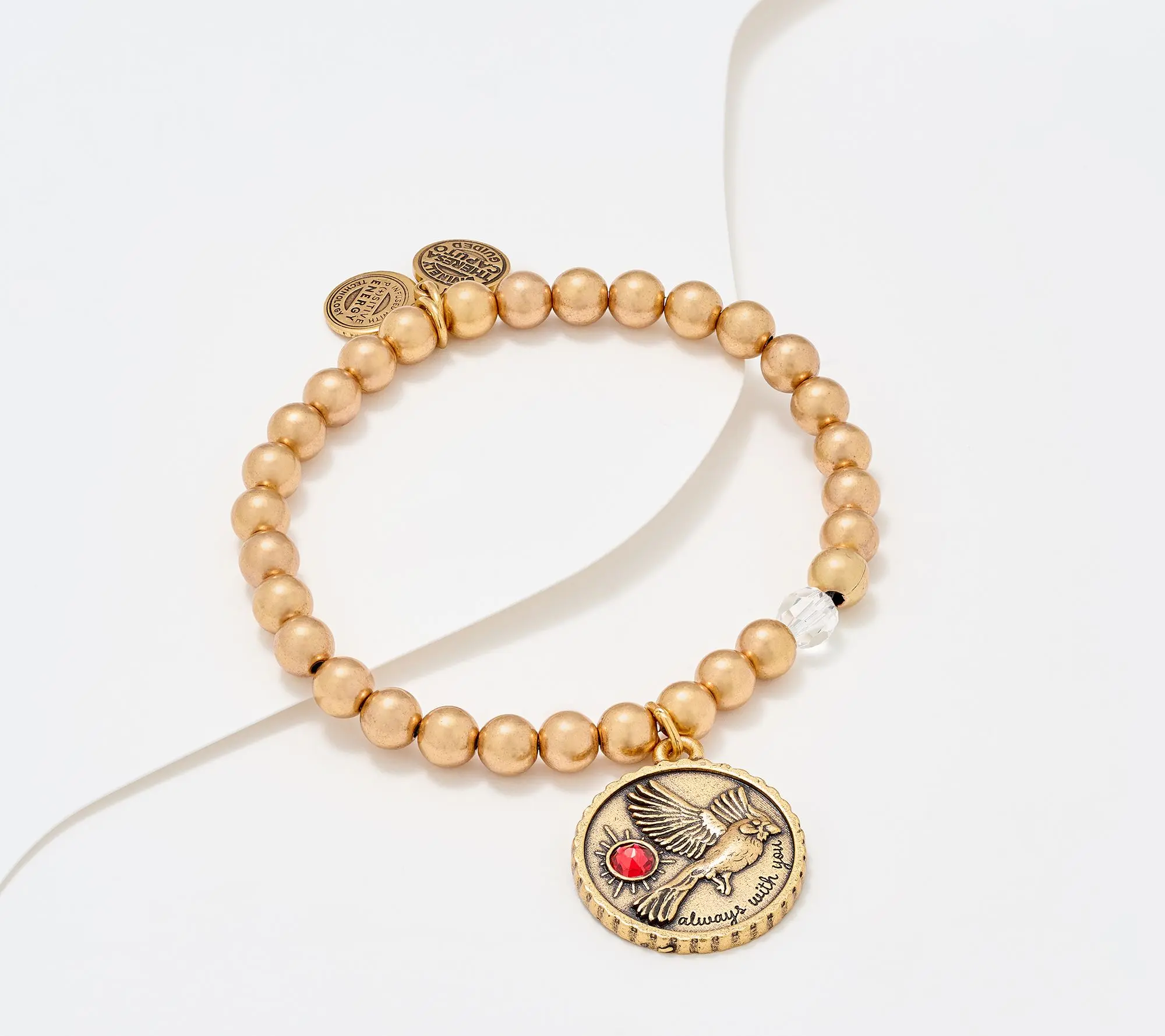 Divinely Guided by Theresa Caputo Cardinal Stretch Charm Bracelet Divinely Guided by Theresa Caputo Cardinal Stretch Charm Bracelet