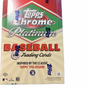 Topps Chrome Platinum Baseball 2025