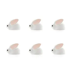 colorful bunny magnets