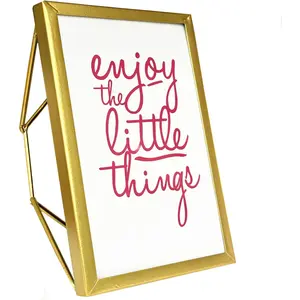 Rectangular Picture Frame Vertical Photo Frame Golden  Picture Frame Decorative Photo Frames Picture Display Frame (Rectangular)