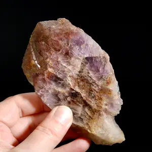 4.8in 151g Trigonic Record Keeper Super Seven Cacoxenite Crystal Slice