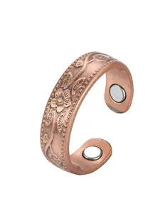 Magnetic Ring or Bracelet, Adjustable Cuff for Women & Men for Party, Daily Clothing Decor, Trendy All-match & Exquisite Jewelry, Fashionable Bangle for Birthday Gift