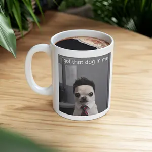 Wacky Dog | I Got That Dog in Me Illustration Ceramic Mug
