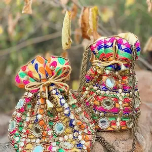 Potli Bag - Simple Design, Versatile for Various Uses, Ideal for Travel and Everyday Use classy