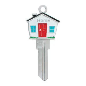 Hillman  3D Keys House & Office Universal Key Blank with 66 KW1, EZ1, FR1 Single Sided for Universal - Case of 4