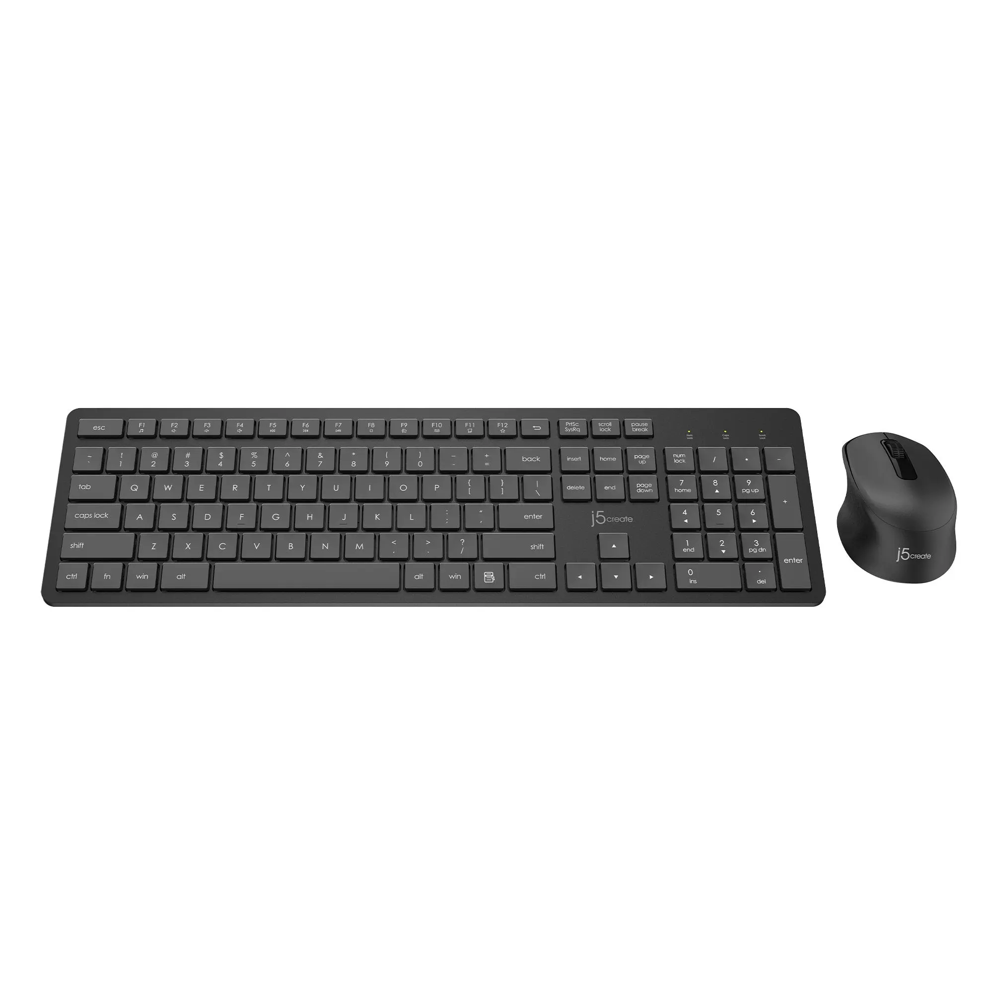 Full-Size Wireless Keyboard and Mouse Full-Size Wireless Keyboard and Mouse