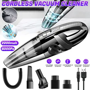 Wireless Convenient Handheld Car Vacuum Cleaner, Powerful Suction Kitchen Floor Cleaning Supplies, USB Charging Mini Cleaning Dust Collector, Suitable For Cars, RV, Home, Office, Industrial Sites And Other Gap Tools