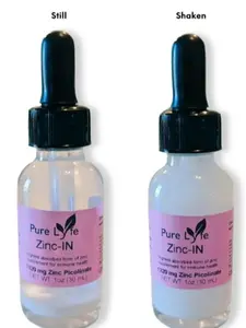 Original water formula Zinc-IN: liquid zinc picolinate immune booster 120 day supply "Better Absorption. Better Results"