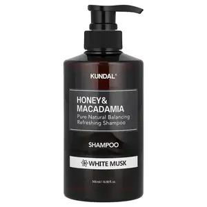 Kundal Honey & Macadamia, Shampoo, White Musk, 16.9 fl oz (500 ml) Kundal Honey & Macadamia, Shampoo, White Musk, 16.9 fl oz (500 ml)