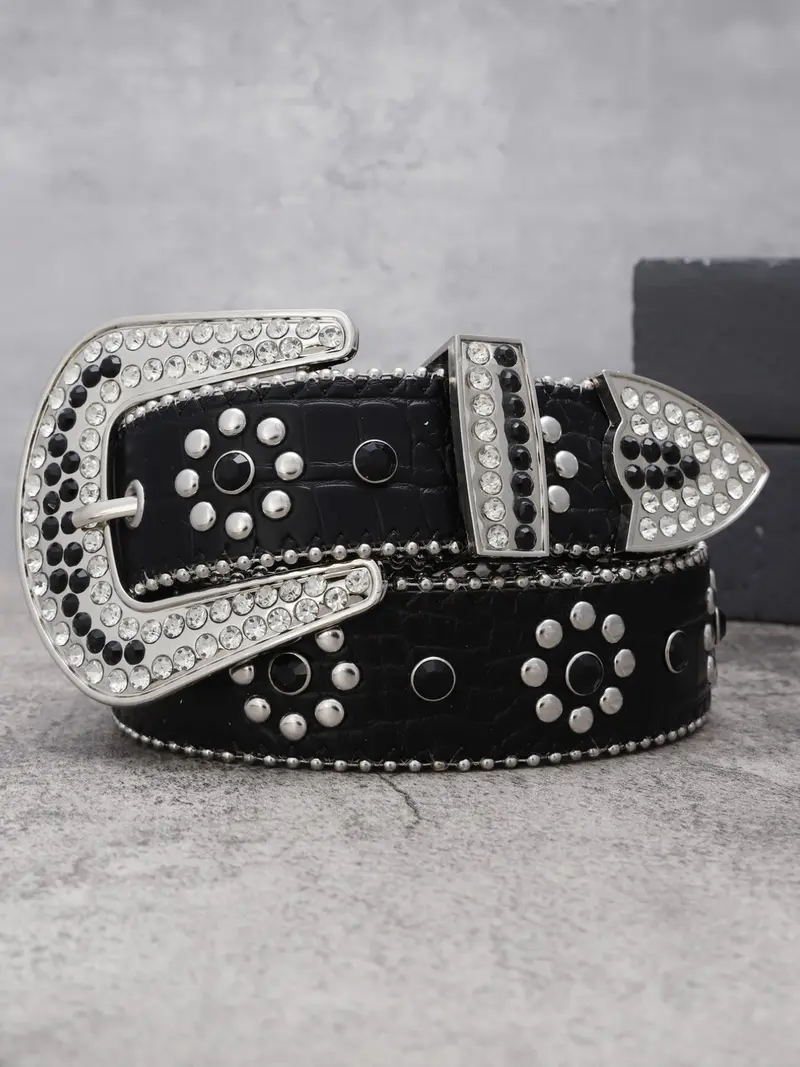 kuromi rhinestone belt - TikTok Shop display picture 1