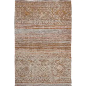 Karaj KJ4 Copper Rug