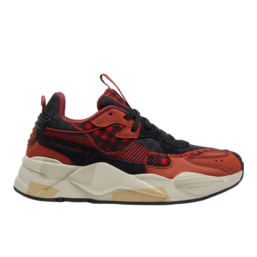 PUMA Mens Rs X Hyper Prep Fall Lace Up Sneakers Shoes Casual - Red
