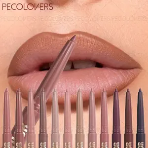 1PC Matte Lip Liner, Nude, Smooth Finish, Nude Lip Contour, Perfect for Christmas and Holiday Party Looks, Create A Variety of Color Makeup for Your Lips