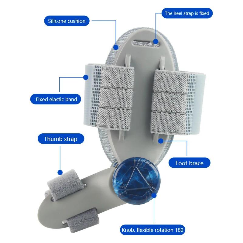 Unisex Bunion Corrector Foot Hallux Valgus Braces Rotatable Toe Separator Straightener Adjustable Pedicure Finger Toe Corrector Unisex Bunion Corrector Foot Hallux Valgus Braces Rotatable Toe Separator Straightener Adjustable Pedicure Finger Toe Corrector