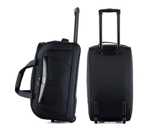 IZOD Carol 32" Lightweight Soft-Shell Rolling Duffel Bag