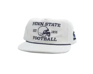 Corduroy White Penn State Football