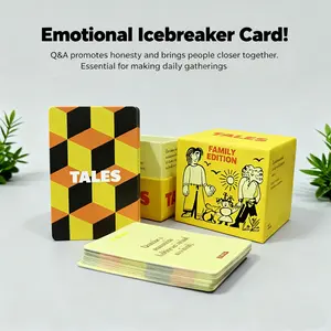 TALES Couple & Family Edition Easter Gift - 150 Conversation Cards, Party Game Cards for Family Games, Dinners, and Gatherings - Perfect for Adults Teens and Kids - Prompts for Meaningful Connections